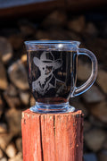 Western Coffee Glass