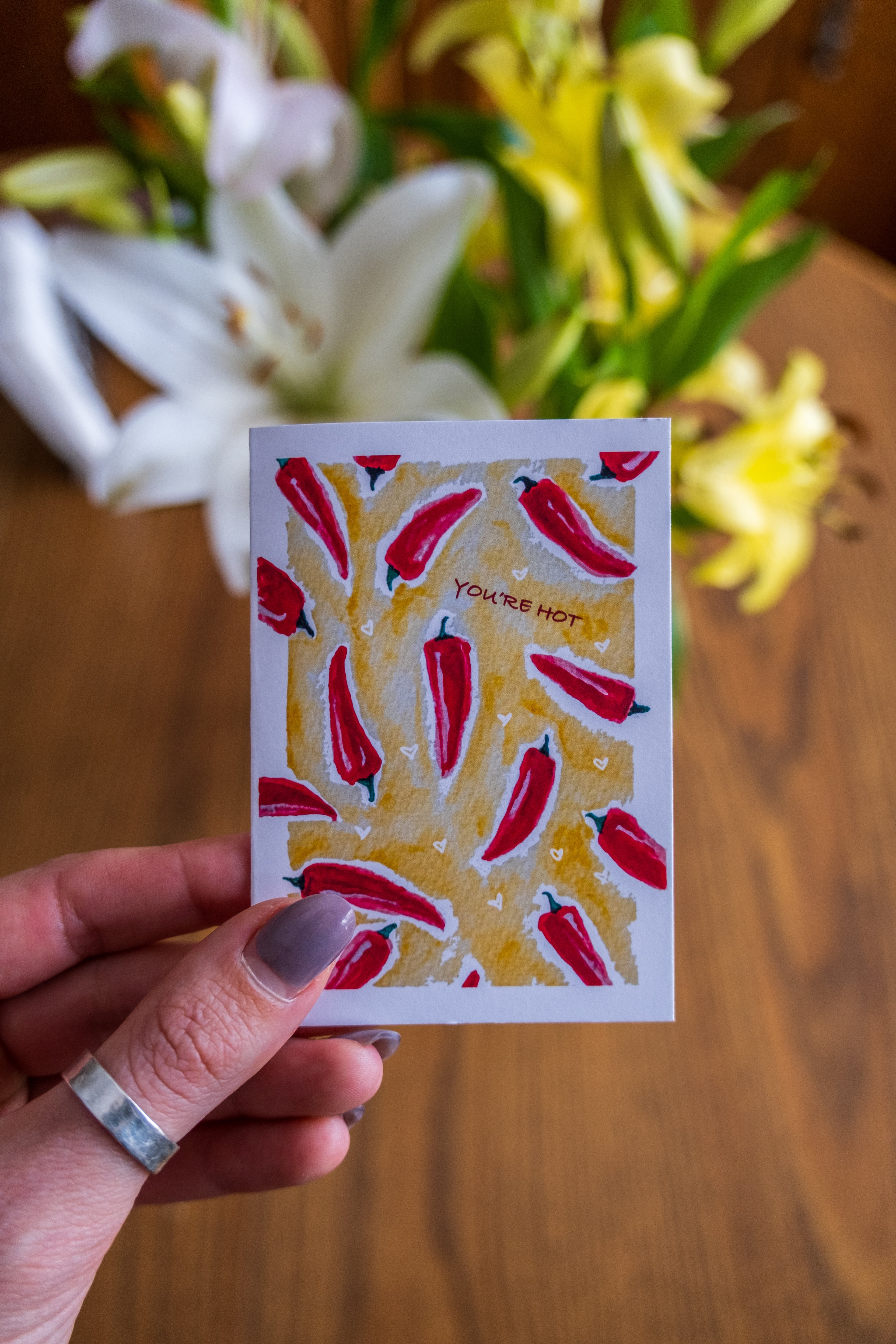 Mini Folded Art Cards