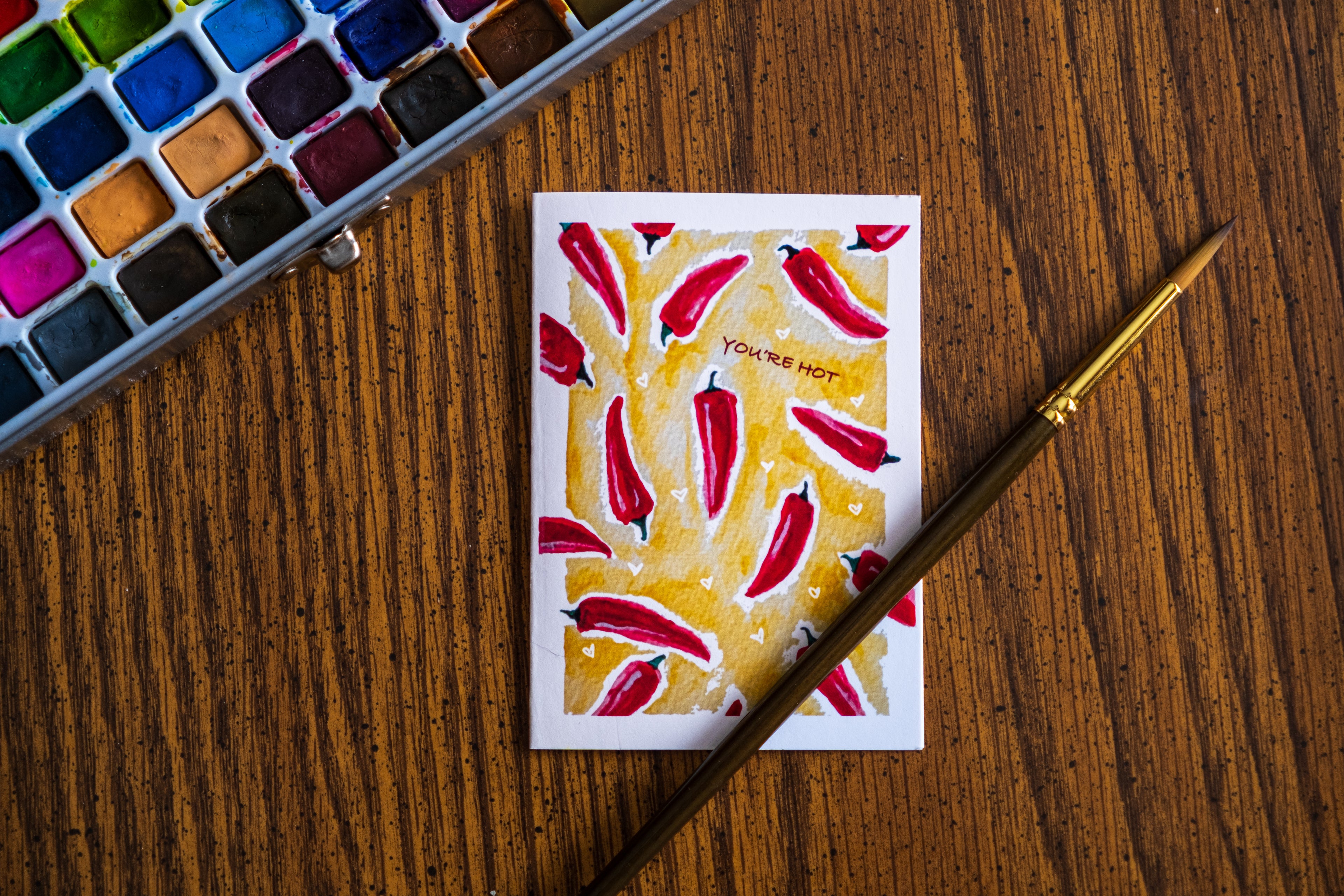 Mini Folded Art Cards