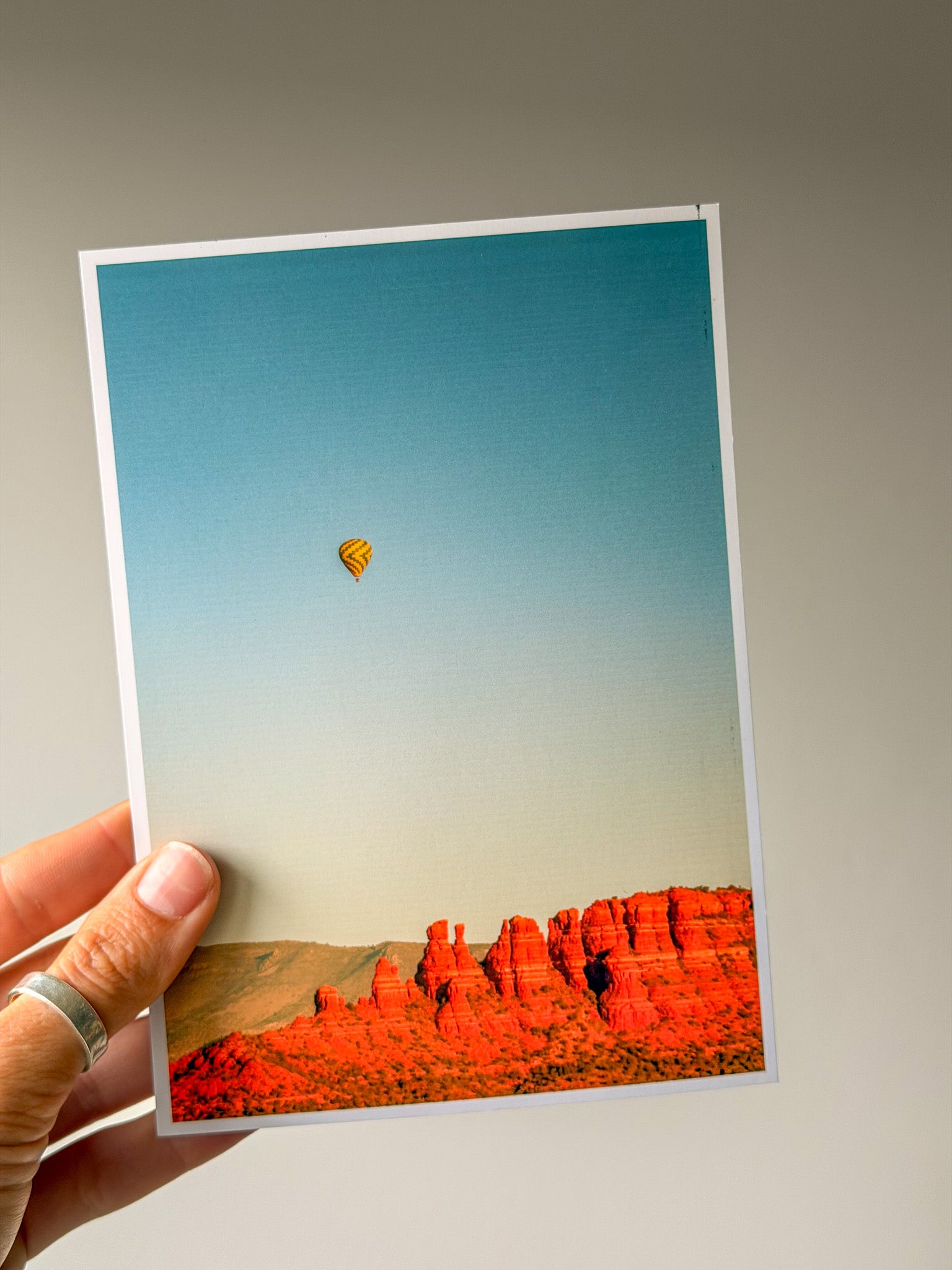 Desert Hot Air Balloon