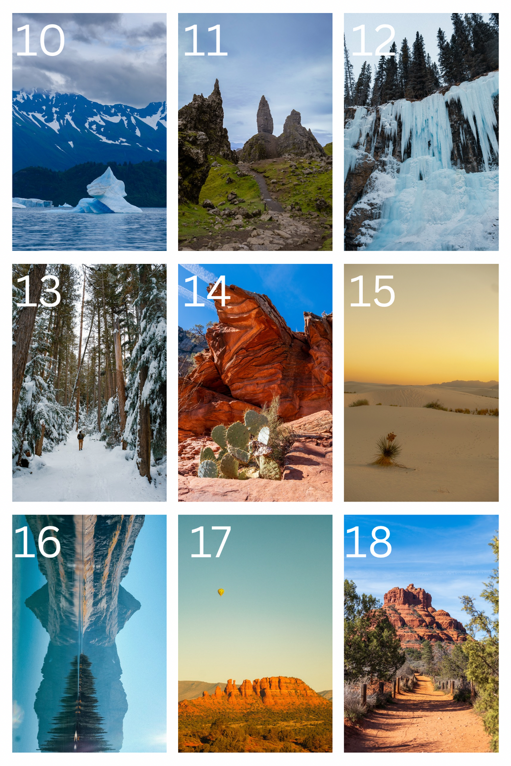 Landscape Postcards